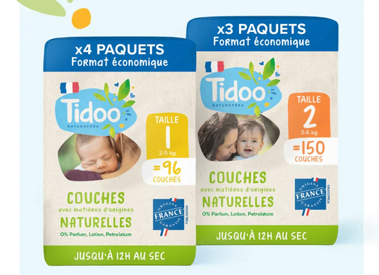 paquets de couches Tidoo