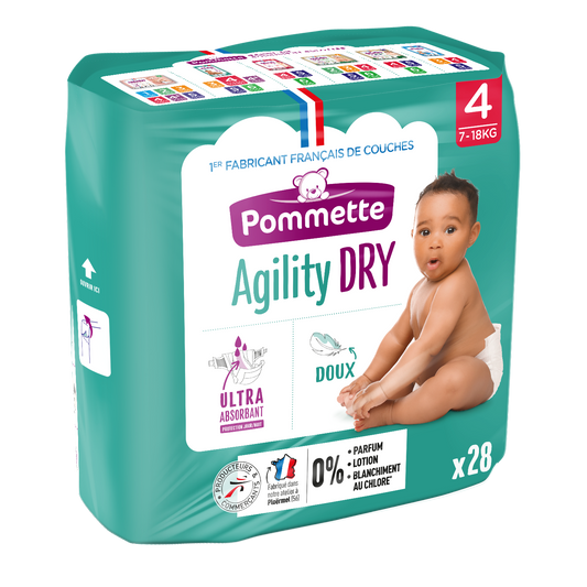 Couches Pommette Agility Dry