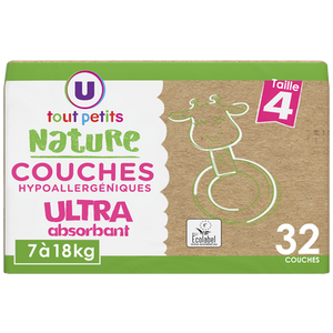 couches U tout petits nature